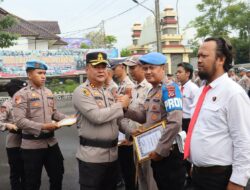 Polres Ciamis Beri Penghargaan Personel Berprestasi, Dorong Profesionalisme dan Pelayanan Prima