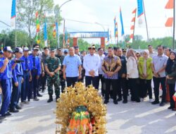 Wagub Sumsel Dampingi Menko Polkam Tinjau Kampung Nelayan Merah Putih Sungsang