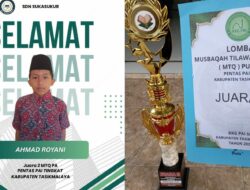 Siswa SDN Sukasukur Raih Juara II MTQ di Pentas PAI Tingkat Kabupaten Tasikmalaya