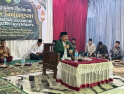 Perkuat Silaturahmi Antar Warga, Pemdes Tanjungsari Gelar Pengajian Rutin Bulanan