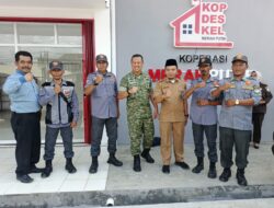 Kades Mangunreja Apresiasi Peran Linmas Dalam Launching Nasional KDMP