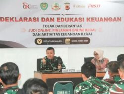 Kodim 0612/Tasikmalaya dan OJK Deklarasi Perangi Judi Online dan Pinjol Ilegal