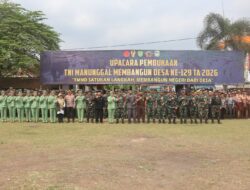 TMMD ke-129 Resmi Dibuka di Parungponteng, Sinergi TNI, Pemerintah dan Masyarakat 