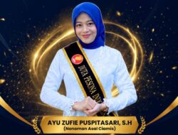 Membanggakan! Ayu Zufie Puspitasari Asal Ciamis Terpilih sebagai Duta Pesona Indonesia 2026