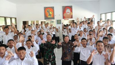 TMMD Ke-129 Kodim 0612/TSM Gandeng BNN Edukasi 220 Pelajar SMKN Parungponteng, Perkuat Benteng Generasi Muda dari Ancaman Narkoba