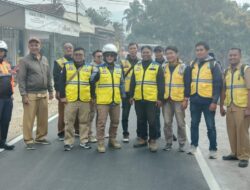 Rekonstruksi Jalan Sukamantri–Pagerageung Masuki Tahap Akhir, Bupati Cecep Beri Apresiasi
