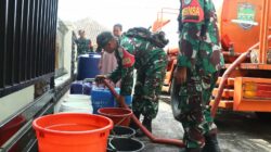 Sigap Hadapi Krisis Air Bersih, Kodim 0613/Ciamis dan BPBD Salurkan Bantuan Untuk Warga Terdampak Kekeringan di Panawangan
